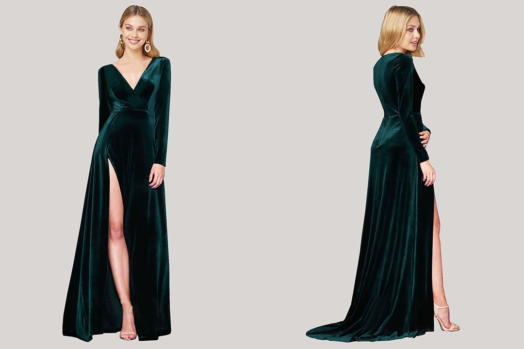 Shop Velvet Bridesmaid Dresses Birmingham