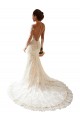 Chapel Train Ivory Long Sleeves Mermaid Wedding Gowns Birmingham
