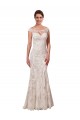 Chapel Train White Sleeveless Sheath Sexy Wedding Dress Birmingham