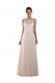 Chapel Train Ivory Sleeveless A-Line Boho Wedding Dress Birmingham