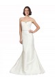 Chapel Train Ivory Sleeveless Trumpet Wedding Dress Birmingham