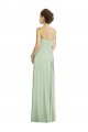 Long Sage Sleeveless A-Line Bridesmaid Dress Birmingham