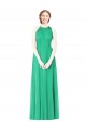 Long Emerald Green Sleeveless A-Line Bridesmaid Dress Birmingham