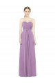 Long Dark Lavender Sleeveless A-Line Bridesmaid Dress Birmingham