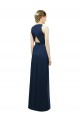 Long Salmon Sleeveless A-Line Bridesmaid Dress Birmingham
