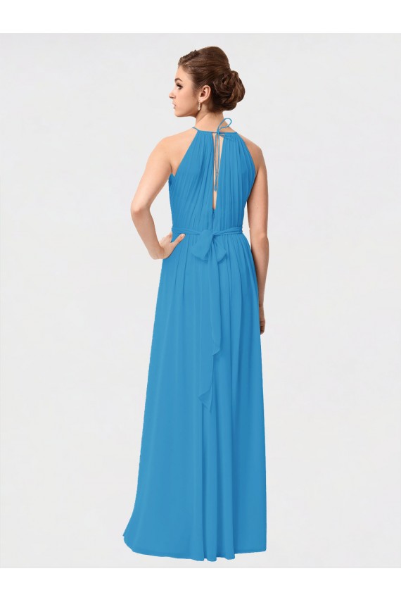 Burgundy Sleeveless A-Line High Low Bridesmaid Dress Birmingham