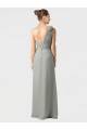 Long Black Sleeveless A-Line High Side Slit Bridesmaid Dress / Formal Dress Birmingham