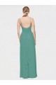 Long Icelandic Silver Sleeveless A-Line Bridesmaid Dress / Evening Dress Birmingham