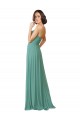 Long Icelandic Silver Sleeveless A-Line Bridesmaid Dress Birmingham