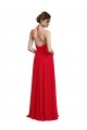 Long Red Sleeveless A-Line Bridesmaid Dress Birmingham