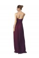 Long Grape Sleeveless A-Line Soft Chiffon Bridesmaid Dress / Formal Dress Birmingham