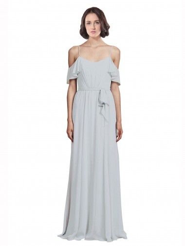 Long Frost Sleeveless A-Line Formal Dress / Bridesmaid Dress Birmingham