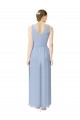 Long Periwinkle Sleeveless A-Line Bridesmaid Dress Birmingham