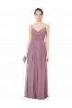 Long Pink Sleeveless A-Line Open Back Bridesmaid Gowns Birmingham
