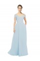 Long Sea Glass Sleeveless A-Line Evening Dress / Bridesmaid Dress Birmingham