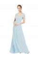 Long Sea Glass Sleeveless A-Line Bridesmaid Dress Birmingham