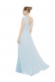 Long Sea Glass Sleeveless A-Line Bridesmaid Dress Birmingham