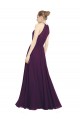 Long Grape Sleeveless A-Line Keyhole Back Bridesmaid Dress / Evening Dress Birmingham