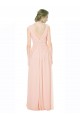 Long Sleeveless A-Line V-Back Wedding Party Dress Birmingham