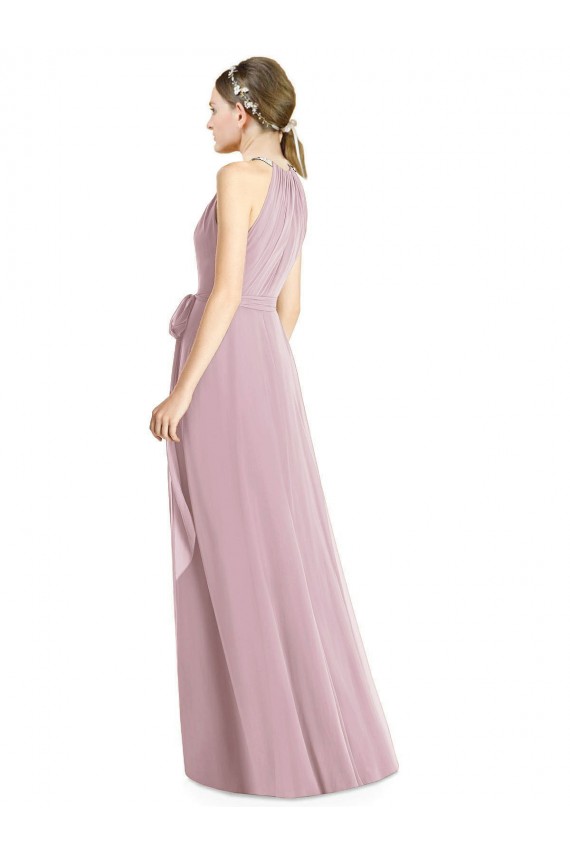 Long Primrose Sleeveless A-Line Bridesmaid Dress Birmingham