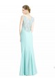 Long Waterfall Sleeveless Mermaid Bridesmaid Dress Birmingham