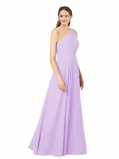 Long Lilac Sleeveless Sheath Formal Evening Gown / Bridesmaid Dress Birmingham