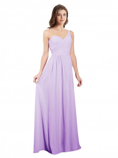 Long Lilac Sleeveless A-Line Bridesmaid Dress / Evening Dress Birmingham