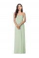 Long Sage Sleeveless Trumpet Bridesmaid Dress Birmingham