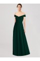 Long Ever Green Sleeveless A-Line Formal Dress / Bridesmaid Dress Birmingham