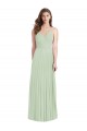 Long Sage Cold Shoulder Trumpet Semi Formal Evening Dress / Bridesmaid Dress Birmingham