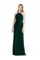 Long Ever Green Sleeveless Trumpet Bridesmaid Dress Birmingham