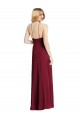 Long Dark Green Sleeveless A-Line Semi Formal Evening Dress / Bridesmaid Dress Birmingham