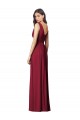 Long Royal Blue Sleeveless A-Line V-Back Semi Formal Evening Dress / Bridesmaid Dress Birmingham