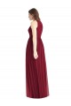 Long Lilac Sleeveless A-Line Front Slit Bridesmaid Dress Birmingham