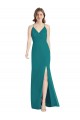 Long Hunter Sleeveless Mermaid Open Back Bridesmaid Dress Birmingham