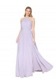 Long Lilac Sleeveless A-Line Formal Evening Gown / Prom Dress / Bridesmaid Dress Birmingham