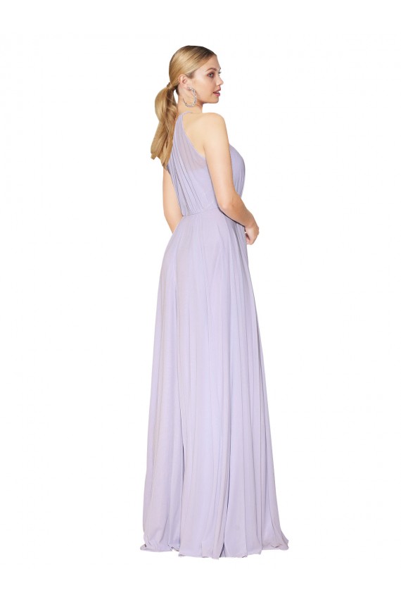 Long Lilac Sleeveless A-Line Formal Evening Gown / Prom Dress / Bridesmaid Dress Birmingham