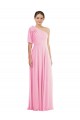 Long Barely Pink Sleeveless Trumpet Semi Formal Evening Dress / Bridesmaid Dress Birmingham