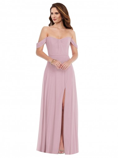Long Primrose Sleeveless A-Line Black Tie Evening Gown / Bridesmaid Dress Birmingham