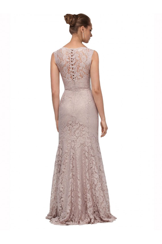 Long Sleeveless Mermaid Lace Prom Dress / Bridesmaid Dress Birmingham