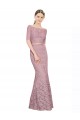 Short Sleeves Long Mermaid Prom Dress / Bridesmaid Dress Birmingham