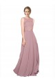 Long Sleeveless A-Line Black Tie Prom Dress / Bridesmaid Dress Birmingham