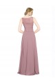 Long Sleeveless A-Line Black Tie Prom Dress / Bridesmaid Dress Birmingham