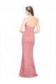 Long Salmon Sleeveless Mermaid Formal Dress / Bridesmaid Dress Birmingham