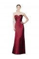 Long Burgundy Sleeveless Mermaid Bridesmaid Dress / Evening Dress Birmingham