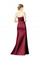 Long Burgundy Sleeveless Mermaid Bridesmaid Dress / Evening Dress Birmingham