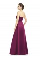 Long Merlot Sleeveless A-Line Bridesmaid Dress Birmingham