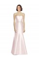 Long Pink Sleeveless Mermaid Bridesmaid Dress Birmingham
