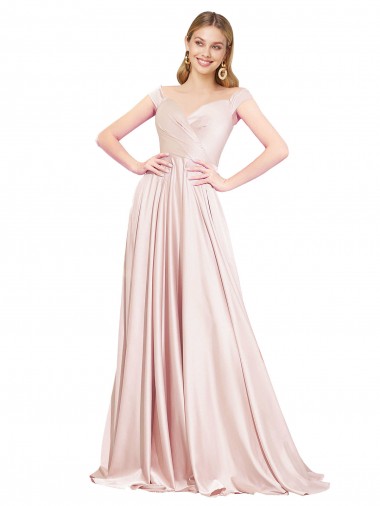 Long Pink Sleeveless A-Line Formal Evening Gown / Prom Dress / Bridesmaid Dress Birmingham