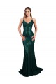 Long Dark Green Sleeveless Mermaid Low Back Formal Evening Gown / Prom Dress / Bridesmaid Dress Birmingham
